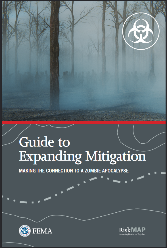 VPC_Planning's tweet photo. Are you prepared for the #Zombie Apocalypse? Here's some helpful guidance from @FEMA on planning for your Survival Team. It includes tips such as including a moat and lookout towers in your anti-zombie fortifications.
#HappyHalloween #planning #mitigation 
https://t.co/T1Faq8RwzR https://t.co/54l0GFnjqK