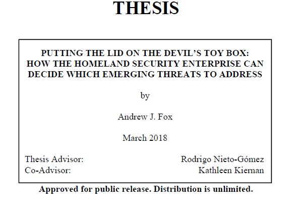 Putting the lid on the devil's toy box - Homeland Security https://www.hsdl.org/?view&did=811379