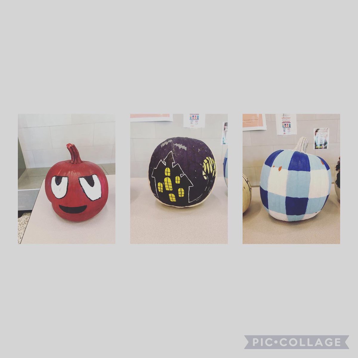 delkat23's tweet photo. @CthsGold Pumpkin Painting for Charity!!! So happy to do something normal in 2020! @EMSISD @ChisholmTrailHS https://t.co/VwxmRHCtnj