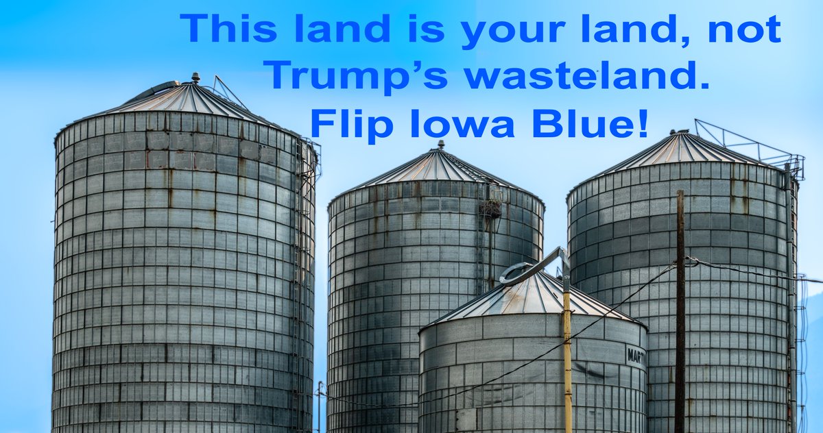 loujkruger's tweet photo. @JonLemire Trump/Ernst don't care if #COVID19 runs rampant through our heartland &amp; our family members die from #COVID19. 

Stop the chaos &amp; cruelty. Call/text 3 friends today &amp; remind them to #VoteBidenHarris2020 #votegreenfield #Iowa https://t.co/nnLNERWTHH