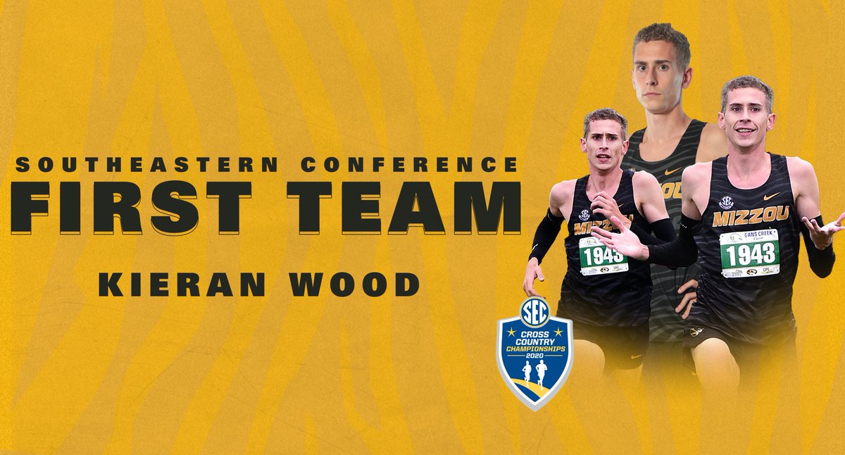 ALL-SEC FIRST TEAM‼️
<a href="/KieranWood95/">Kieran Wood</a> finishes fourth overall and takes home First Team honors!

#MIZ #TigerTough🐯