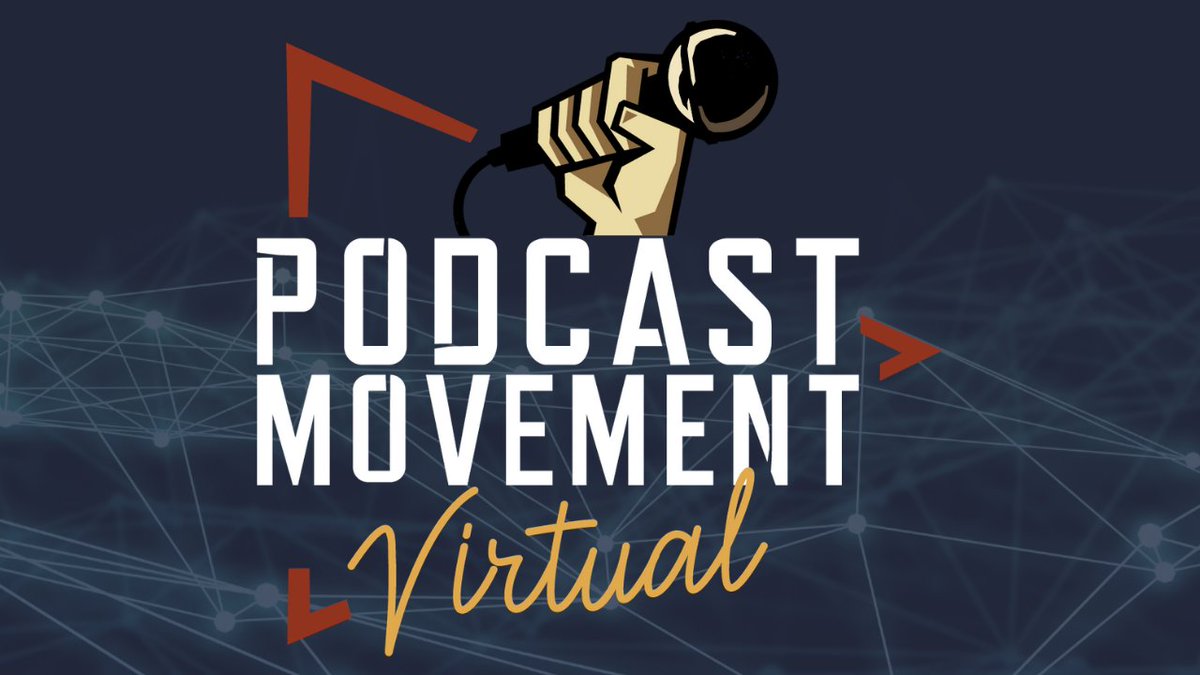 PodcastMovement's tweet photo. Thank you to everyone who joined us for two amazing weeks at #PMVirtual. It was bigger and better than we ever imagined, and we could not have done it without our amazing partners, speakers, but most importantly the podcasters in attendance! https://t.co/S6er1mOzYt