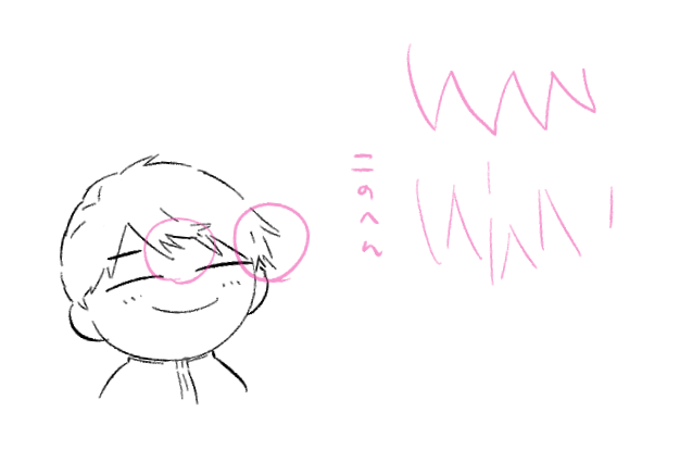 毛先くっつけようとして集中すると全体としてなに描いてるか忘れてしまうので描きながら「???????」となってしまう(ポンコツか?) 