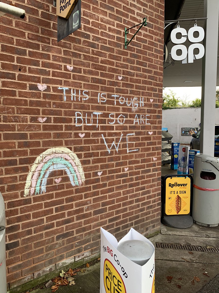 kboroclt's tweet photo. We love walking past this sign at @coopuk Boroughbridge Road. It’s been going since May despite the rain and storms. #ourtownisawesome  #community #loveknaresborough https://t.co/slT3LP5znT