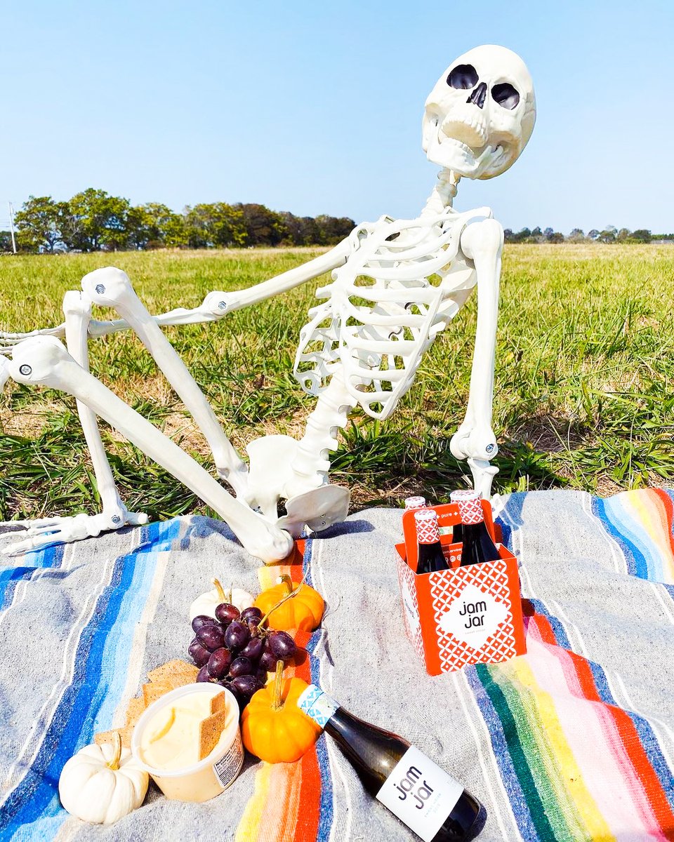 JamJarWines's tweet photo. Don't mind us. Just having a picnic with our boo. β οΈ π» @zachariahporter
#HalloweenVibes #SweetMiniMoment #JamJarMinis https://t.co/8GKk1eOMRC