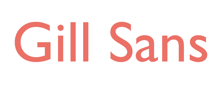 Le Gill Sans me plait beaucoup

#typography #font