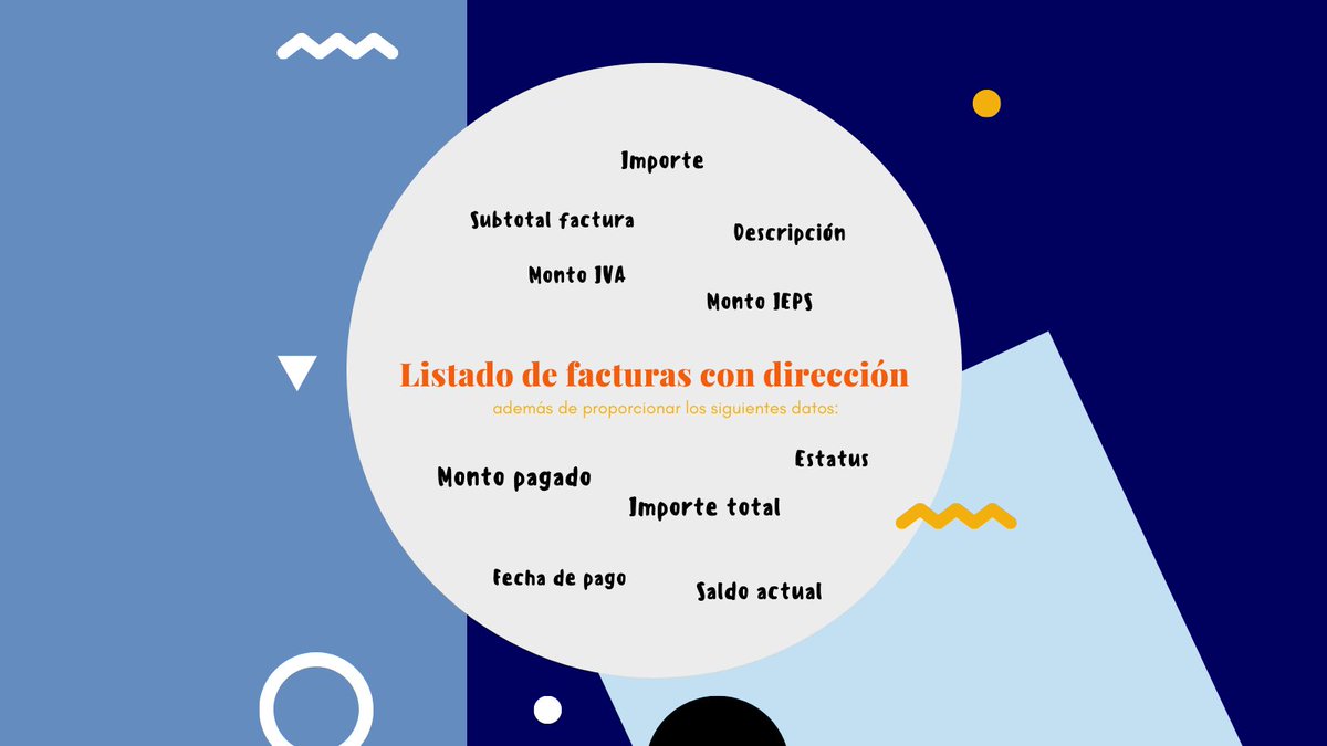 sinube's tweet photo. Facilita tus días, con el listado de facturas que Sinube tiene para ti. 😍😍 https://t.co/dzSUcvUMiA
