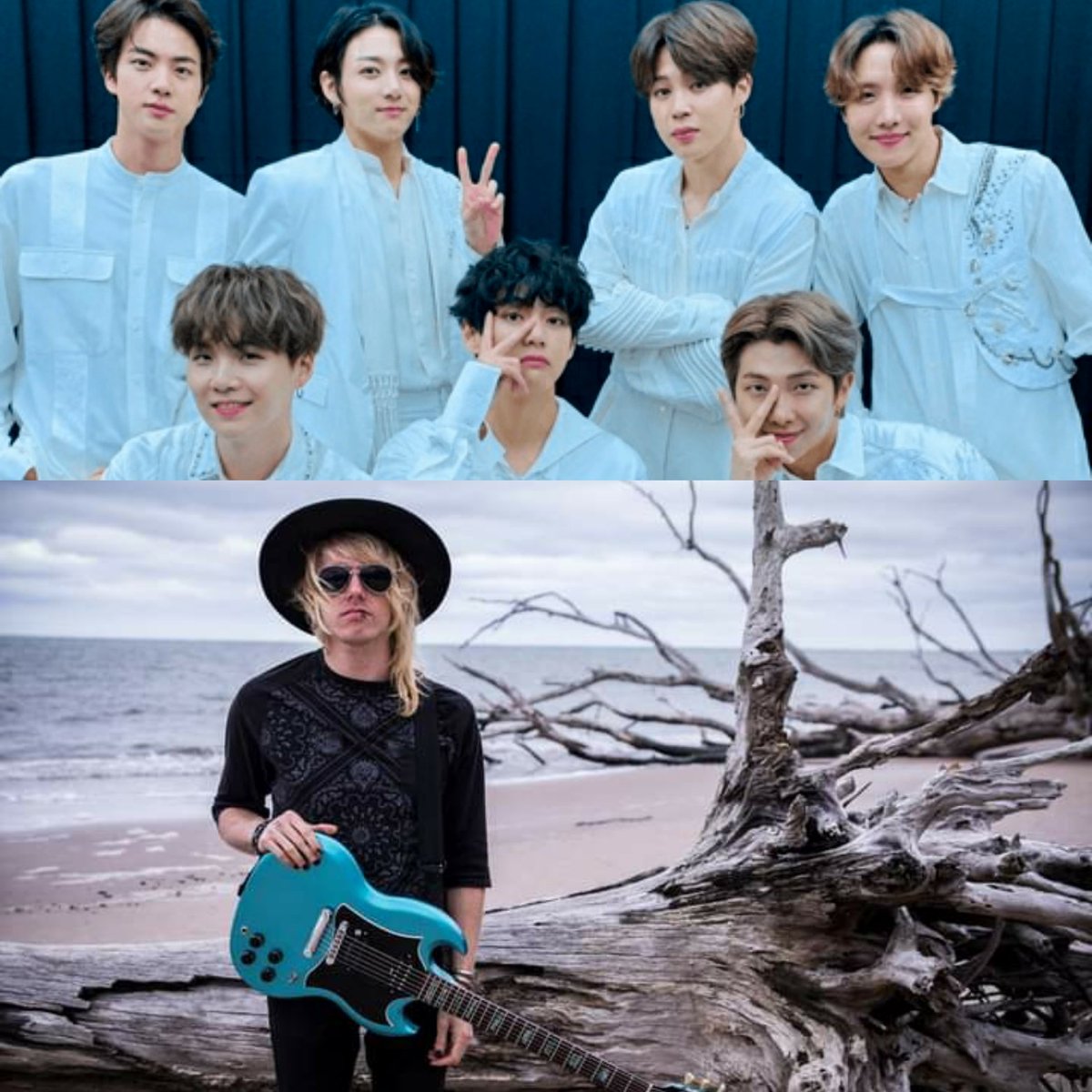 EShreds's tweet photo. Thanks for liking my guitar work in FAKE LOVE @BTS_twt @bts_bighit
If you need a guitarist, you know who to call 😉 
#bts #FROM_ARMY #BTSARMY https://t.co/4AkFH72ldm