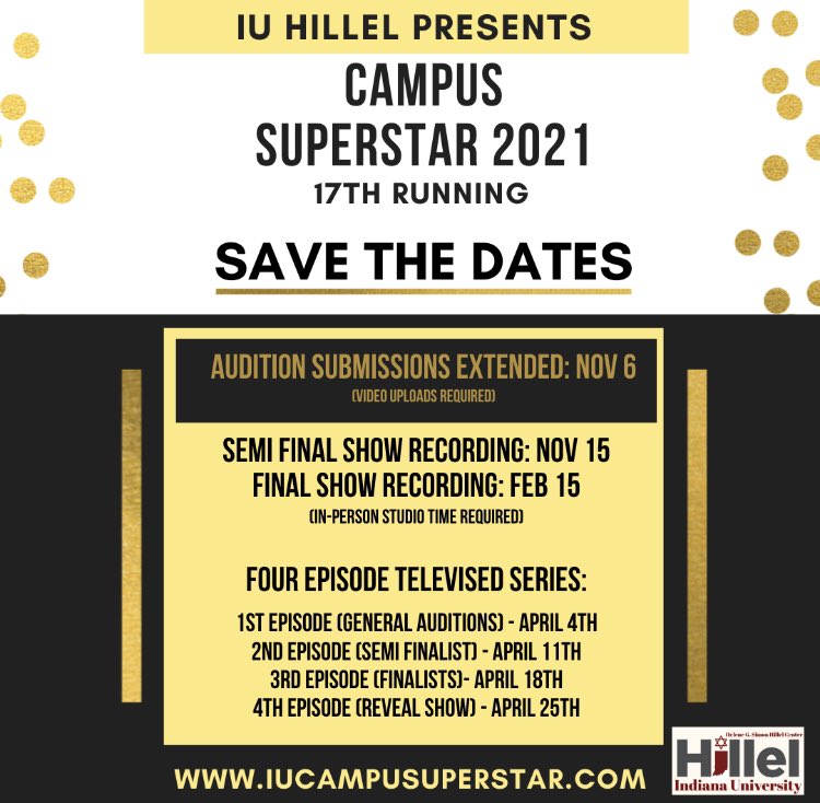 Due to an overwhelming response, we have extended the deadline for auditions! NOW 8 DAYS LEFT to submit your virtual audition for your chance to win $5,000 and appear on National TV! Auditions Due November 6th.
Learn more and submit your virtual audition: conta.cc/3oko012