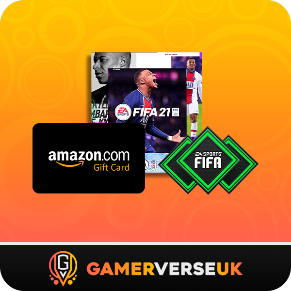 GamerVerseUK's tweet photo. 🗣 Want a £500 Amazon gift card to spend on whatever you fancy and #FIFA21 + 36k FIFA Points? 

🖥 A fantastic prize to win with next gen consoles just around the corner. 

Head over to https://t.co/PS3Lv7KSgF… to enter the competition now for just £3.99 a ticket!!! 🔥 https://t.co/xv6zD6IVKp
