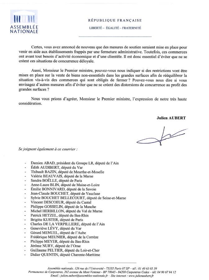 MenuelGerard's tweet photo. Avec plusieurs collègues @Republicains_An nous avons apporté notre soutien au courrier de @JulienAubert84 concernant les commerces non essentiels @CPMEnationale @cpme10 @lesRepublicains @CMA_Aube https://t.co/xQORCeh5jE