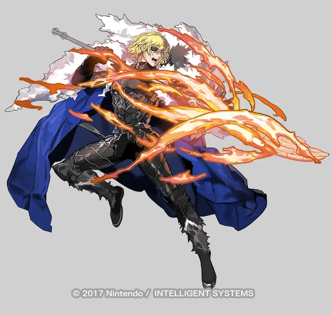 ファイアーエムブレムヒーローズ「救国の王 ディミトリ」描かせていただきました。よろしくお願いします～ 