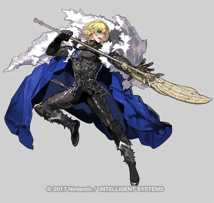 ファイアーエムブレムヒーローズ「救国の王 ディミトリ」描かせていただきました。よろしくお願いします～ 