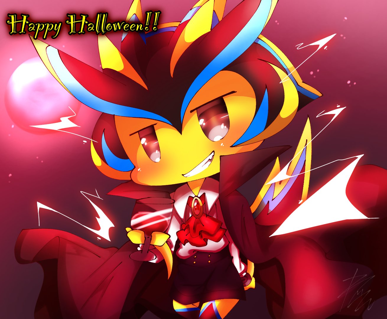 Halloween☆おばけにゃんこのアシメピアス/イヤリング✩.*˚ ひっかかり