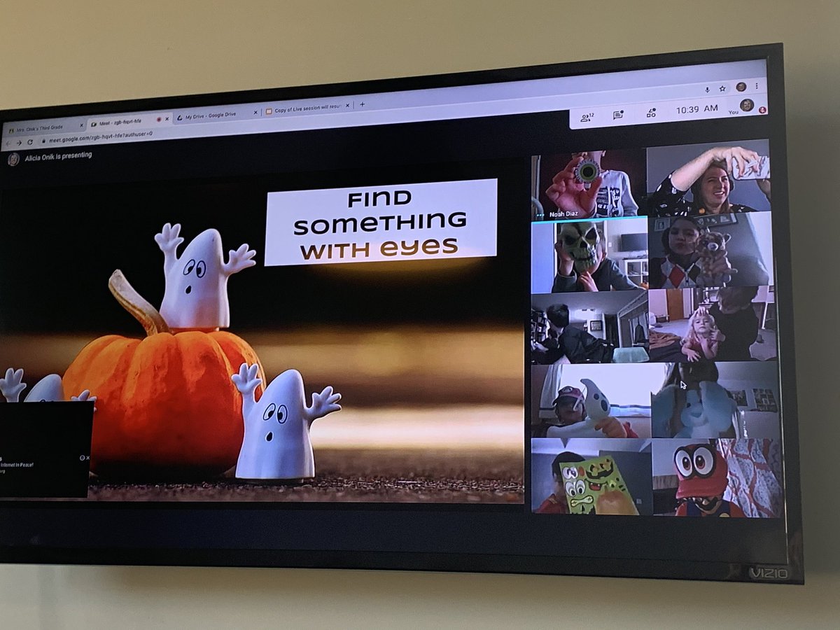 MrsOnik1's tweet photo. When you can use your cousin as a scavenger hunt find!!!! #remotehalloween #d123 #3rdgrade #hmt123 #learningathome https://t.co/MMOCu3rjHO