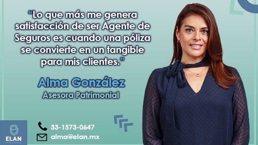 Elan_pat's tweet photo. Para nuestra #AgenteELAN, Alma González, el hecho de que las personas tengan un #seguro que los respalde, es lo que más satisfacción le trae 🤲
¿Te interesa contactarla?, ¡hazlo en un clic! ▶️ https://t.co/4SDSABIdJT

¡#SomosELAN, somos un equipo! https://t.co/pPi68BNqem