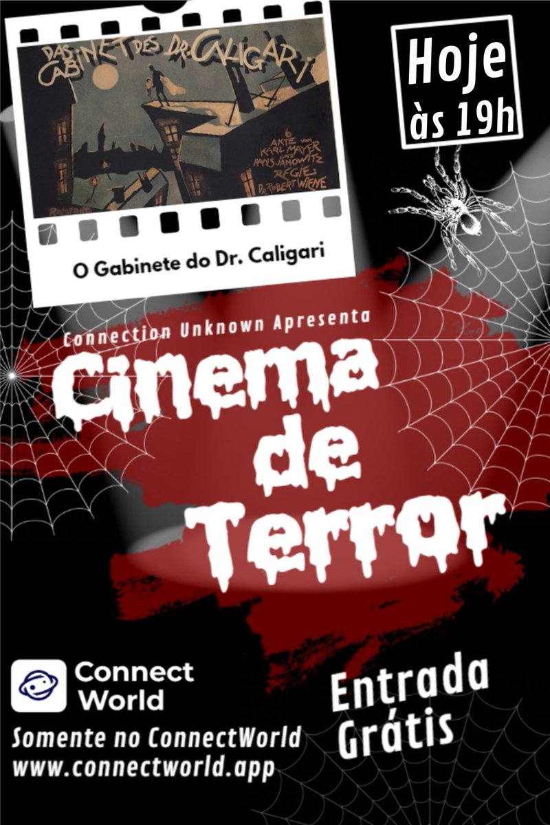 ValZan93's tweet photo. Junte-se a nós para nossa noite de cinema, em nosso evento gratuito de Halloween às 19h 🎃 https://t.co/ZEba2NKXLh
