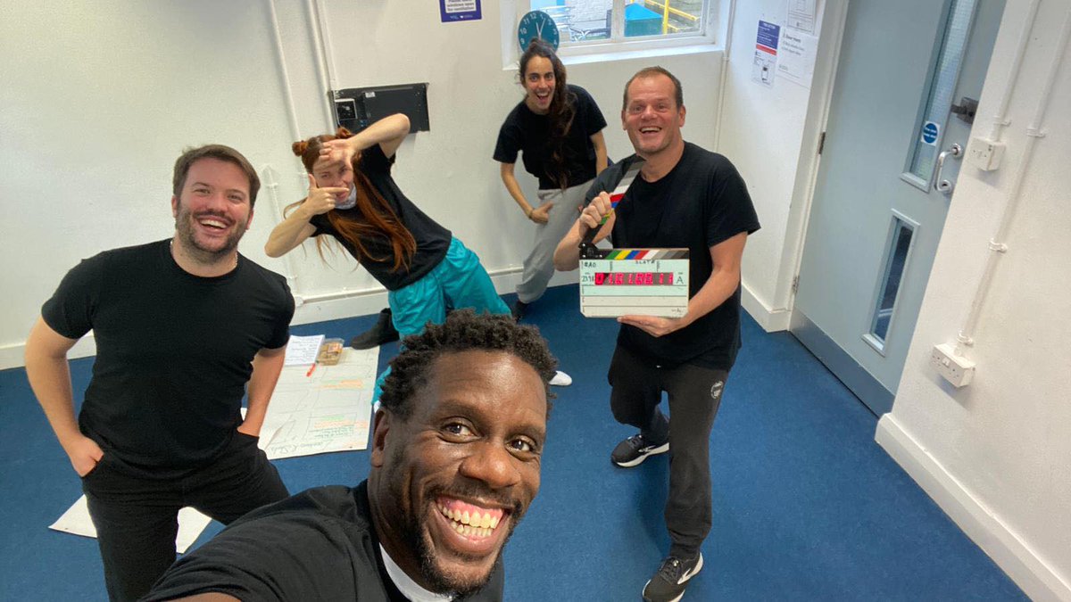 proteindance's tweet photo. 2 weeks of studio time at @DramaGreenwich is complete! 

Protein has been preparing for a 3 week dance film project starting Monday, working with students from Newhaven alternative provision school in @Royal_Greenwich.

@lucasilv @NiceOneFilm #RealLifeRealDance #GreenwichCreates https://t.co/jBuF3ZyZJ4