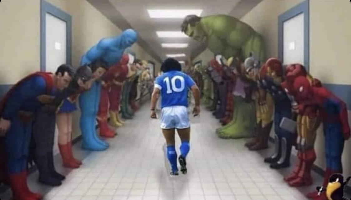 arevalo_martin's tweet photo. Al que creo esto, decirle que es una obra de arte. 
#FelizCumpleMaradona. https://t.co/ciLMKUvpTr