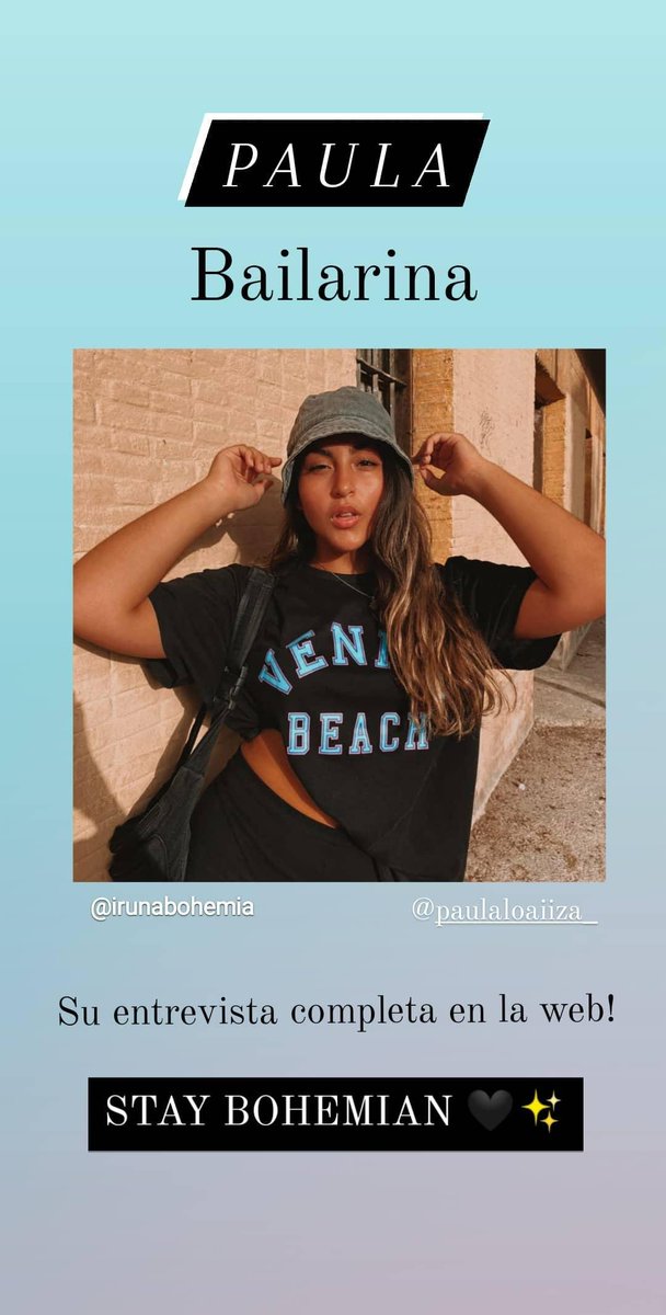 irunabohemia's tweet photo. ¡PAULA! Bailarina 💃 

"Nos ayudamos y formamos entre todas"
https://t.co/Tivru8y4JS https://t.co/KkGiOakWEp