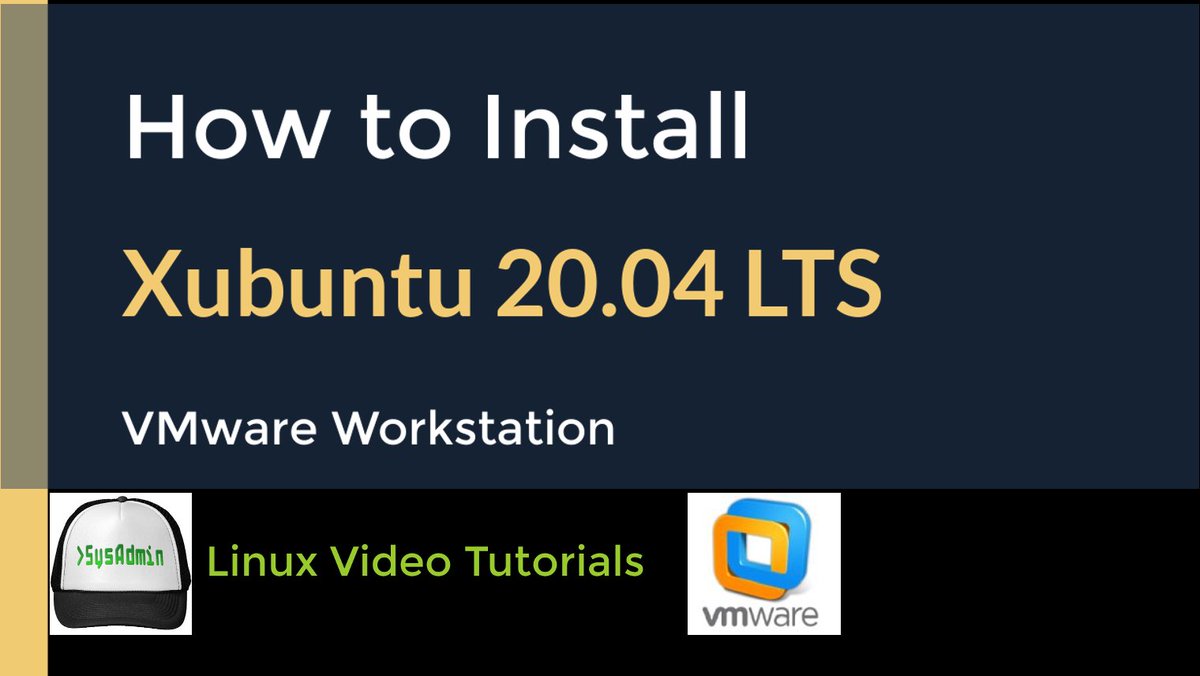 How to Install #Xubuntu 20.04 LTS + Quick Look on #VMware Workstation youtu.be/HNqGp4wCH1o <a href="/Xubuntu/">Xubuntu</a> #Linux