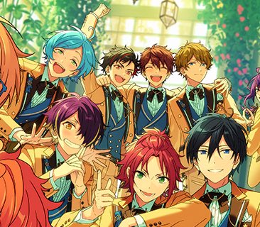 RYUSETAIIIII there’s so much to like here. Kanata and Chiaki for real look like proud parents of their three kids (I have 100% seen that Kanata pose on 100 moms that are Hovering in case something happens) and it’s adorable.