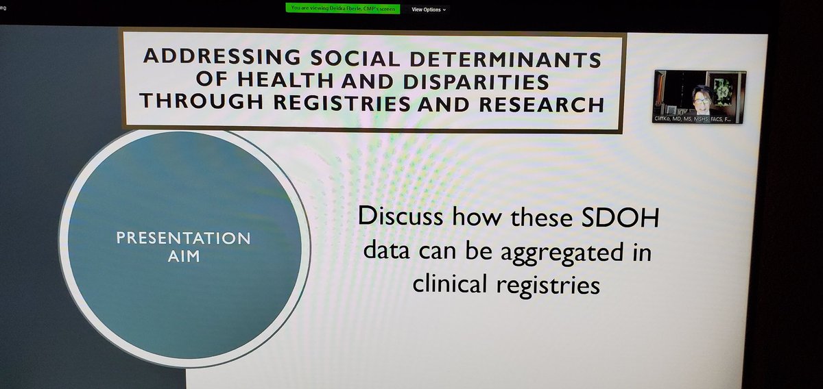 Hassanah2017's tweet photo. @AmCollSurgeons @cliffordkomd #DigitalMed2020 #SDoH and #Registries Individual Patient Care vs Population ? #Parsimony - look at and address #Burden #RealNeedForStandardizations #BigData #ReliabilityofSources 300+ registries / EHR + new avenues for SDoH data #prognosticate https://t.co/78gAZjH1EU