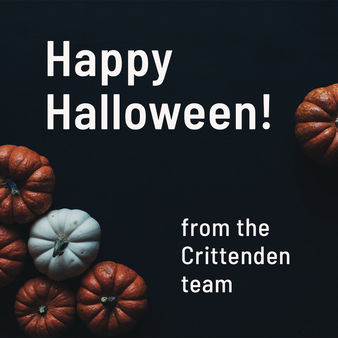 Wishing you all a happy and safe Halloween weekend!