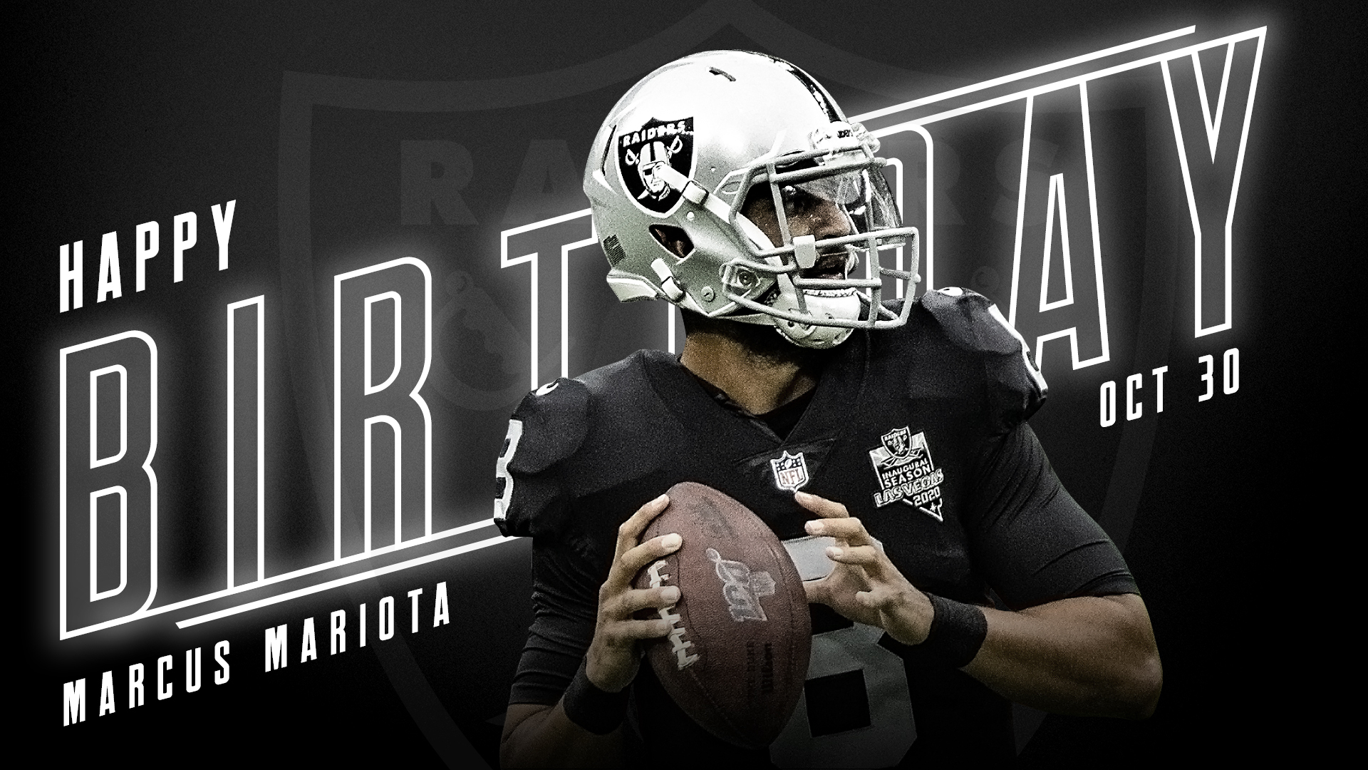 Happy birthday, Marcus Mariota 