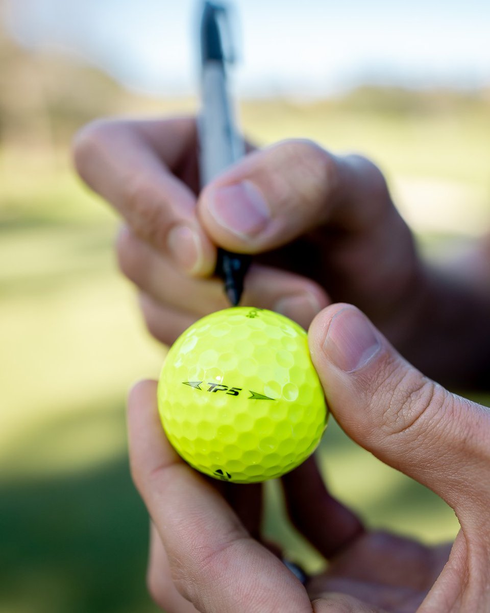 taylormade tp5x yellow