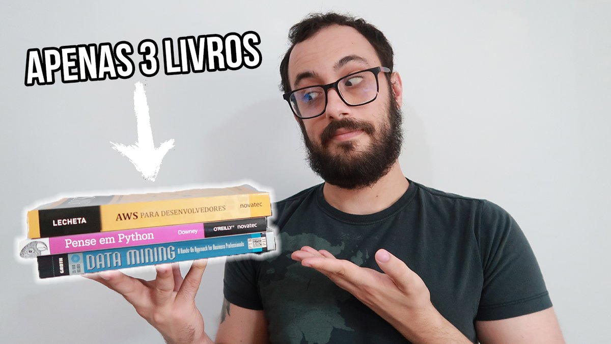 AndrePetridis's tweet photo. Fala pessoal que está querendo entrar na carreira de tecnologia
Ou que quer mudar de área para engenharia de dados!
Eu separei  um conteúdo de alguns livros que eu li e de experiências práticas que eu acho essenciais para a carreira!

Vem assistir =)

https://t.co/hrPXFvmWUW https://t.co/5WHZiZO493