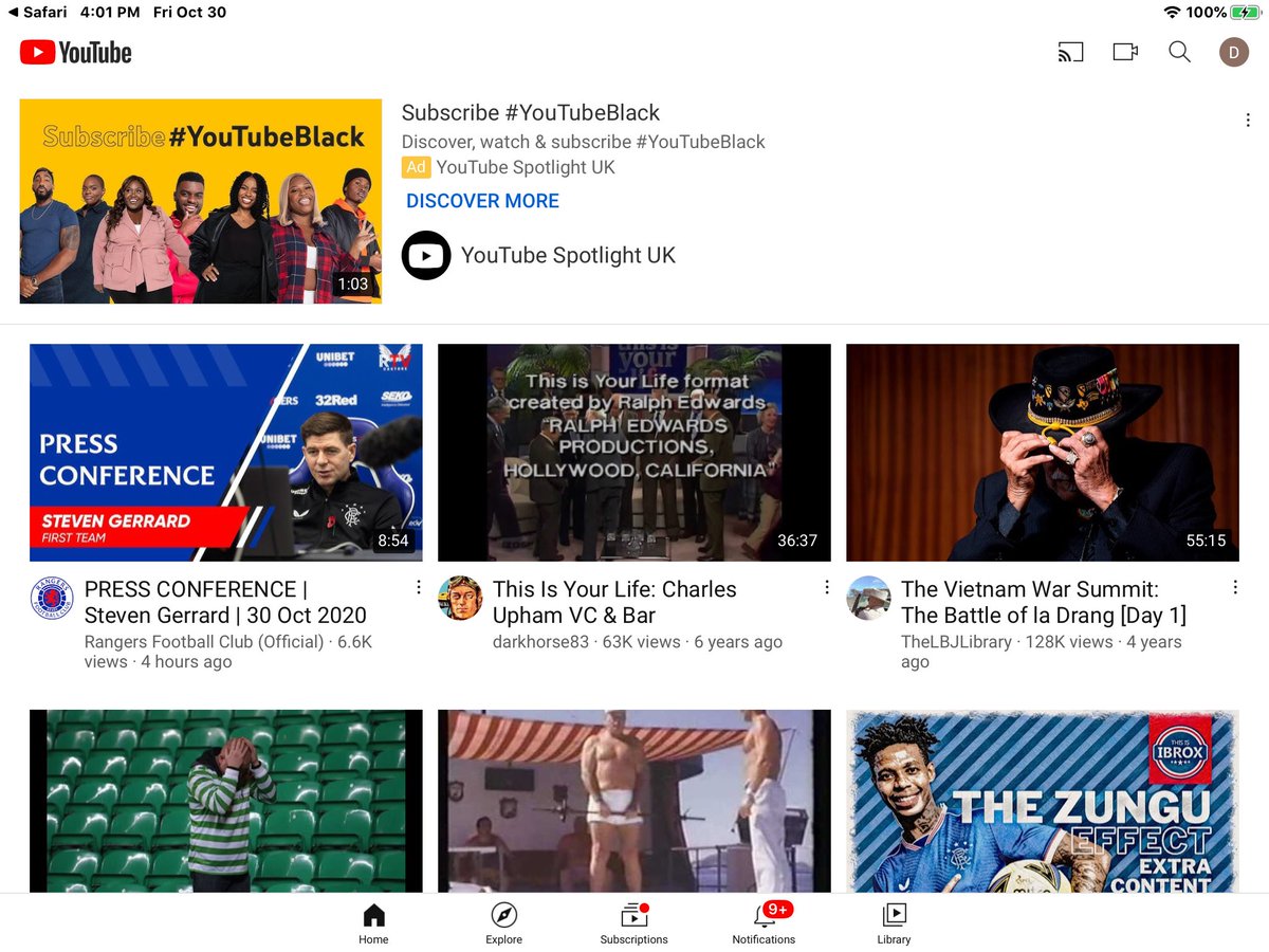 levelpeg's tweet photo. Now available on YouTube. Imagine the outrage if there was a #YouTubeWhite channel ! https://t.co/OpfcwEljIA