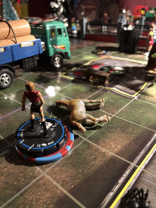 Omg eeeew a dead horse! Omg Becky! #horrorclix #heroclix #nerdlife #boardgames #tabletopgames #miniatures<a href="/tag/horrorclix"class="tags">#horrorclix</a><a href="/tag/geek"class="tags"><span>#geek</span></a><a href="/tag/nerd"class="tags"><span>#nerd</span></a><a href="/tag/nerdlife"class="tags"><span>#nerdlife</span></a><a href="/tag/boardgames"class="tags"><span>#boardgames</span></a><a href="/tag/gamenight"class="tags"><span>#gamenight</span></a><a href="/tag/miniatures"class="tags"><span>#miniatures</span></a>