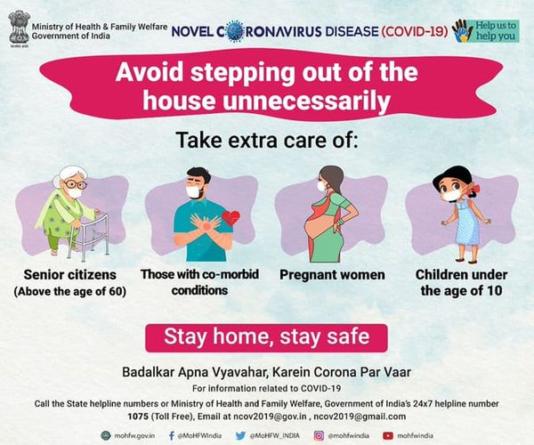 #IndiaFightsCorona:
Try to avoid unnecessary travelling in the times of #COVID19. The onus is on us to protect ourselves from #COVID.
#BadalkarApnaVyavaharKareinCoronaParVaar #Unite2FightCorona #StaySafe https://t.co/b3hZlPO2x7