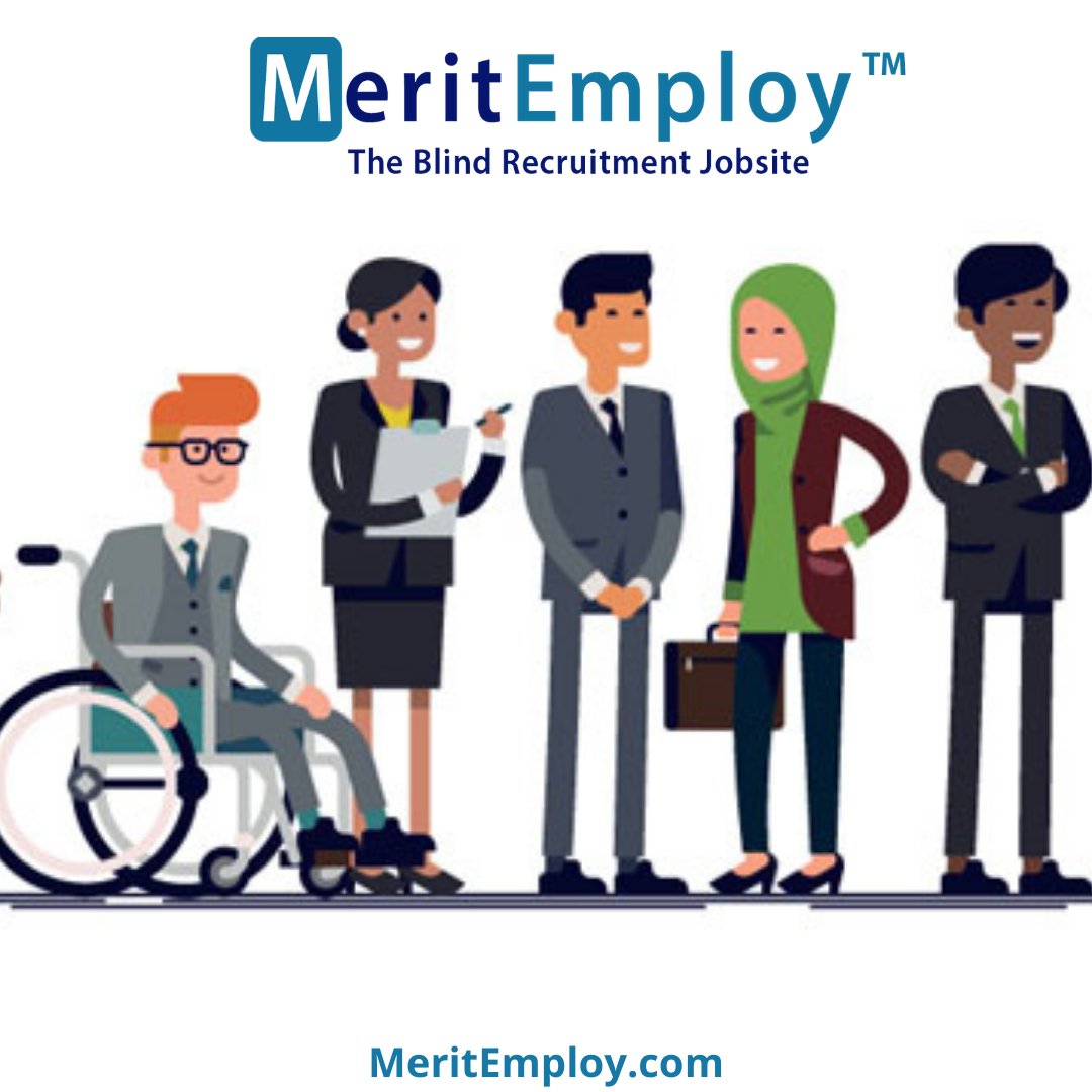 Merit_Employ's tweet photo. Are you tired of being rejected from jobs you are perfectly suitable for?
Bias and discrimination plays a major role in the hiring process. Try our blind recruitment Jobsite, it allows you to submit anonymous applications, eradicating bias from the recruitment process!
#Jobs https://t.co/Oo4dJsf2iP