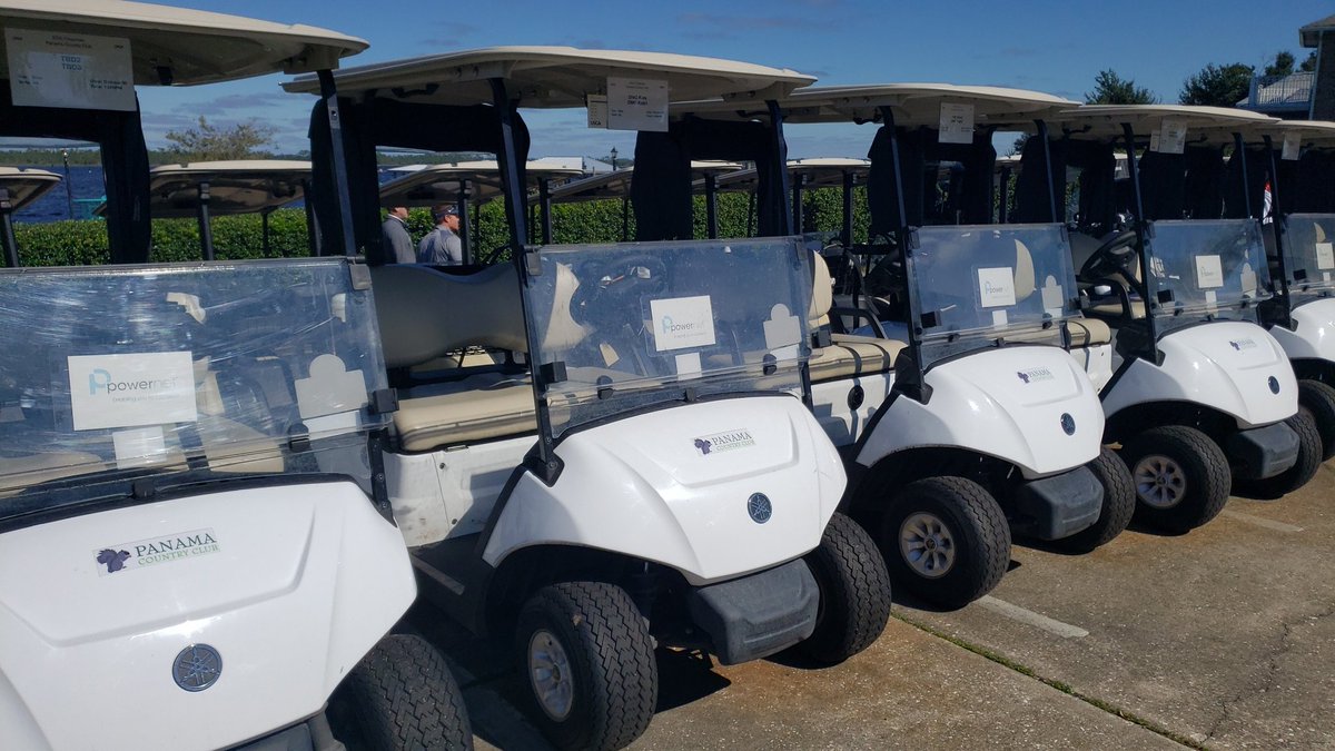 cx_sharp's tweet photo. Beautiful day for golf! @PowernetCo is the cart sponsor today, just another way we continue to give back to our local communities! https://t.co/RXIcXE48Xd https://t.co/T14yVmRcR7