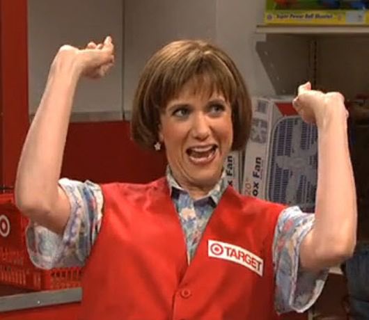 MaryannaLauter's tweet image. “WELCOME TO TERGET!” #NFID21 @nbcsnl @Target @kristenwiigorg