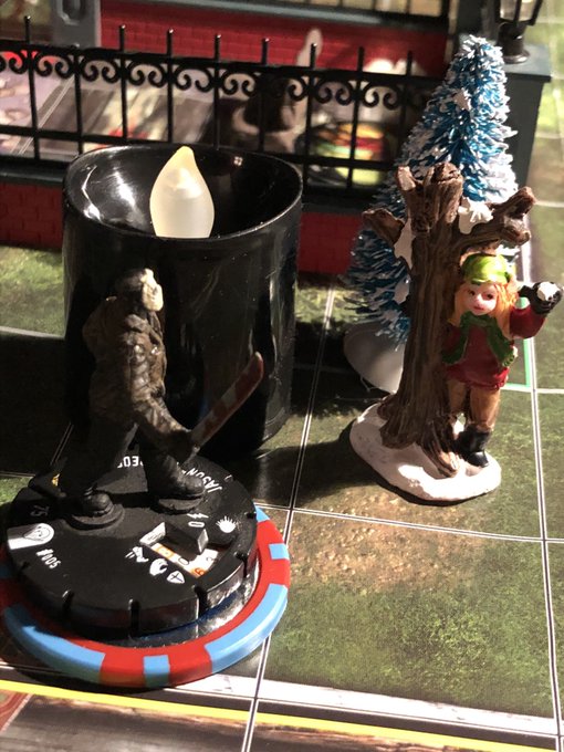 #christmas village decorations make for some hilarious game pieces #horrorclix #heroclix #nerdlife #boardgames<a href="/tag/christmas"class="tags">#christmas</a><a href="/tag/geek"class="tags"><span>#geek</span></a><a href="/tag/nerd"class="tags"><span>#nerd</span></a><a href="/tag/nerdlife"class="tags"><span>#nerdlife</span></a><a href="/tag/boardgames"class="tags"><span>#boardgames</span></a><a href="/tag/gamenight"class="tags"><span>#gamenight</span></a><a href="/tag/jasonvoorhees"class="tags"><span>#jasonvoorhees</span></a>