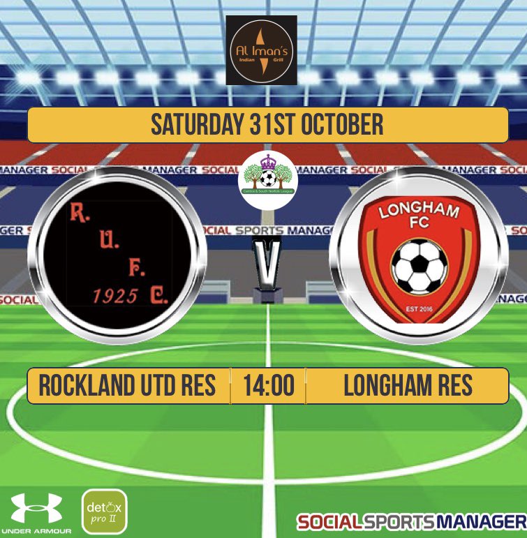 LonghamFcRes's tweet photo. All eyes on tomorrow’s cup game vs @RocklandUnited res ⚽️👀 https://t.co/UV8fbo3FGH