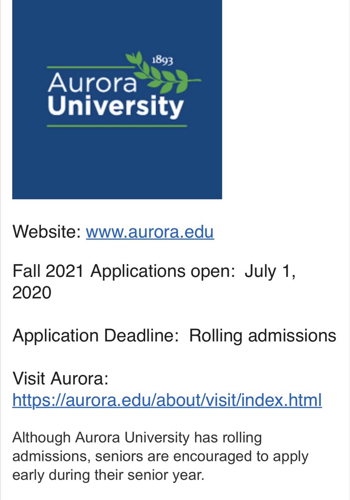 Our College Campus highlight is <a href="/AuroraU/">Aurora University</a>. LP Spartan Alumni include: Mr. Shaver, Mrs. Navarro, and Mrs. Christman.