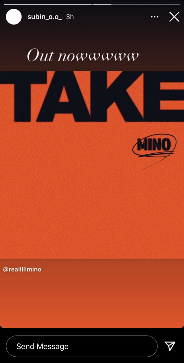 Support from other YG dancers  #RUNAWAY_OUTNOWRUN AWAY WITH MINO  #TAKE_ALBUM_OUTNOW @official_mino_