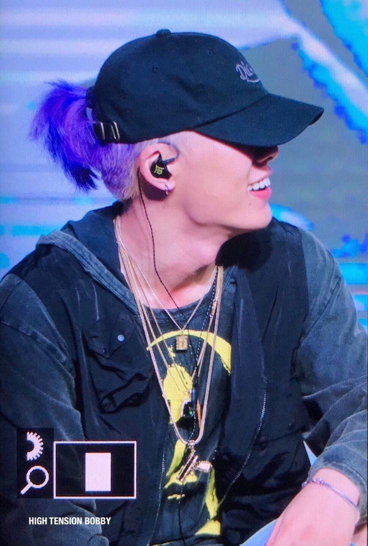 Here's a thread with Bobby's purple hair coz I badly miss it. #바비  #BOBBY  #아이콘  #iKON  @YG_iKONICP.S Credits to the owners of each pictures