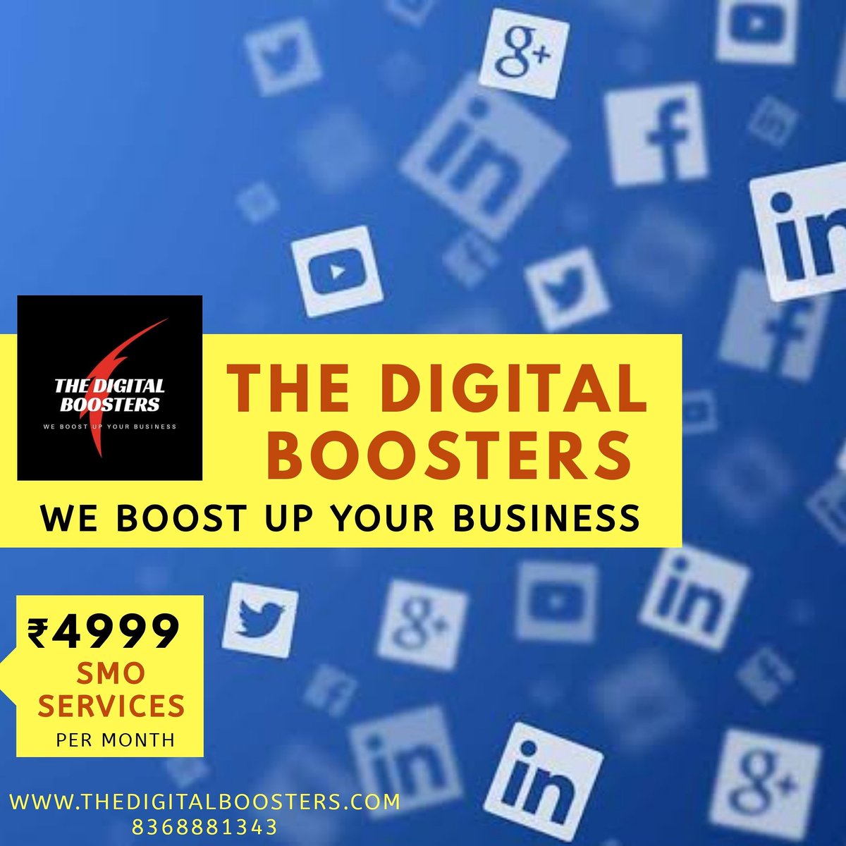 digitalboosters's tweet photo. Want to promote your Business?
We Boost Up Your Business

For more information call now 8368881343
Visit https://t.co/qalU0ZzBIR

#Thedigitalboosters #TDB #SEO #SMO #digitalmarketing #bestsmoplan #bestseoplan #socialmarketing #Offpageseo #Onpageseo #bestsmo #smo2020 #SocialMedia https://t.co/6YXLFV5Lxb