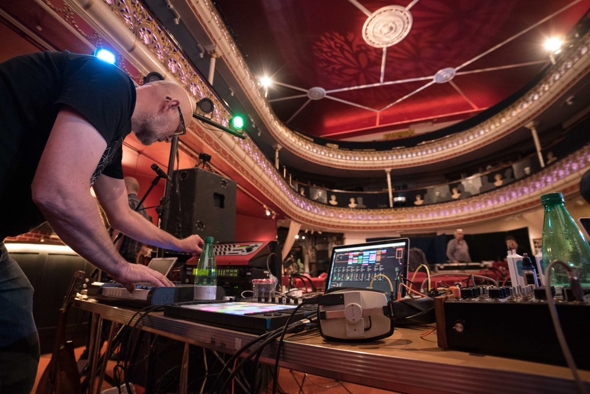 euterpesequence's tweet image. Modular Synthesis, Avant Garde Delivery, An Iron Bar, Medieval Welsh and #penillion what can it mean? Dim byd arall ond @_ffrwd yn dod, hollol gwreiddiol, vibrant visionary #Ysbrydnos live stream from 7pm #Modular #Penillion early modern Welsh poetry #Byron #adalovelace