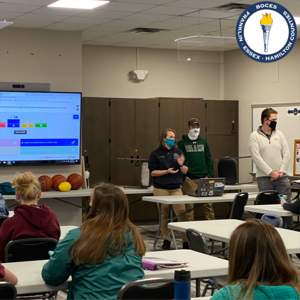 fehboces's tweet photo. Students in Paul Smith's College's Disaster Management and Response major visited the Adirondack Educational Center today to tell our students about the new program. #AdkEdCenter #FEHBOCES #paulsmithscollege https://t.co/WHKFoQZrAX