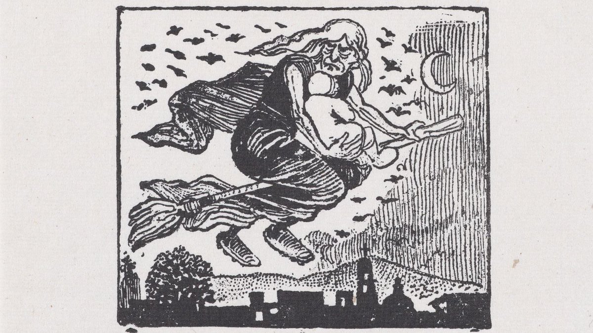 metmuseum's tweet photo. “Come, we fly!” 🧙‍♀️🧙‍♀️🧙‍♀️

Summoning our Sanderson sisters, erm, fellow museum friends to join us in #MuseumTrickOrTreat. 🎃

We put a spell on @MuseumModernArt, @studiomuseum, @whitneymuseum, @AMNH, @NYHistory, @QueensMuseum, and @smithsonian—show us what you got! https://t.co/mk5jw0aIew