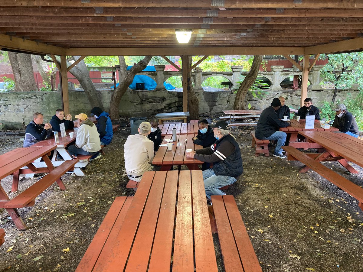 sainthermans's tweet photo. We welcomed @CLEpolice cadets this week as part of a Reverse Ride Along, where cadets spent the day meeting people in the community. It was our 2nd year participating &amp; a good oppty for #dialogue between cadets &amp; St. Herman's residents. 
#community #buildingbridges #ThisisCLE https://t.co/Ss1H30cQpk