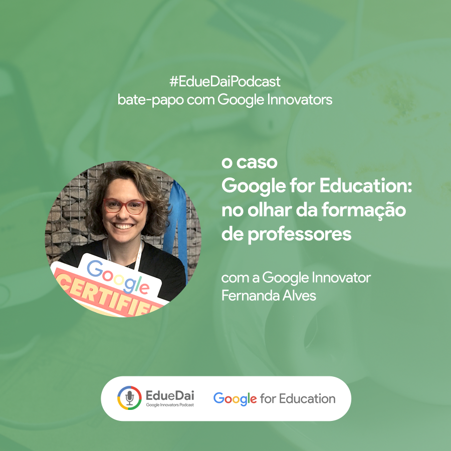 eduedaipodcast's tweet photo. Tá no ar o bate-papo com a querida Google Innovator Fernanda Alves, que trouxe dicas valiosas sobre o Google for Education, no olhar da formação de professores. Ela também recomenda um canal cheio de: possibilidades - a Estação Digital. Vem ouvir: https://t.co/RezWbI92wJ 🤩💥 https://t.co/RsG4Jhdo0w