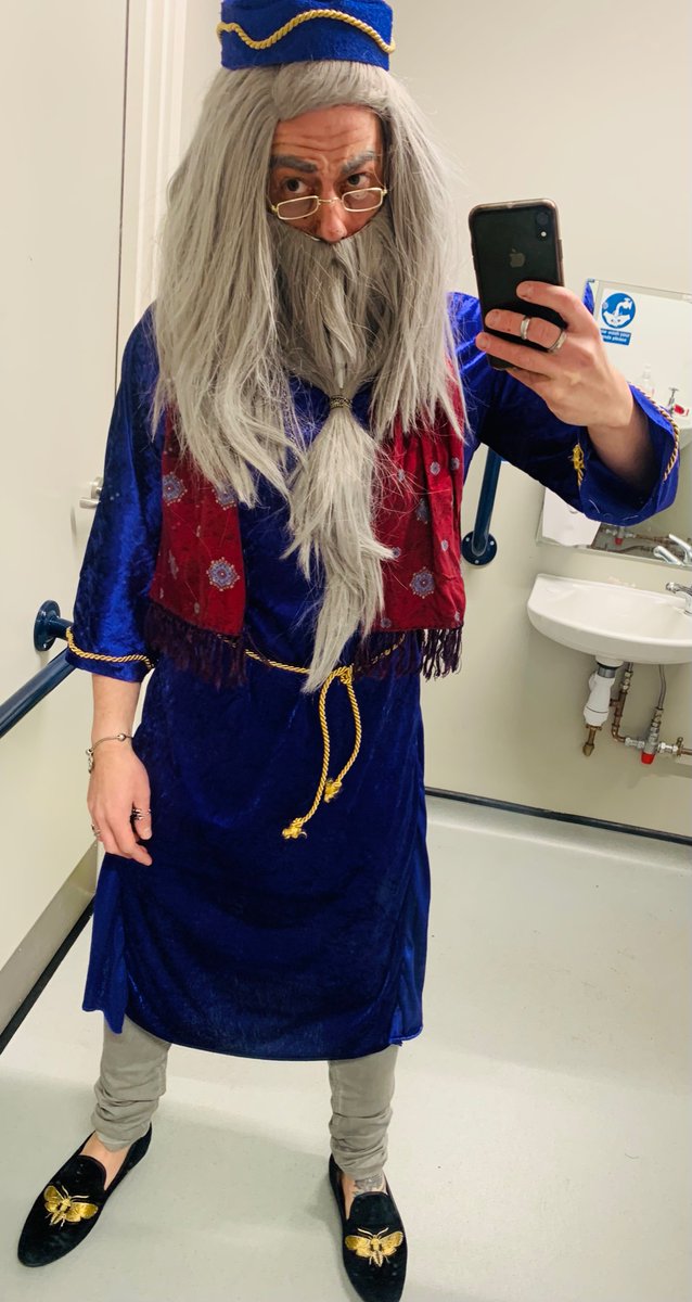 StuartBrownhil1's tweet photo. Why be normal when you can be Dumbledore 🧙🏻‍♂️Let the fund raising for @MindCharity begin!! #coopradio #coopbristolstreet #itswhatwedo #MentalHealthMatters #MentalHealthAwareness @coopukcolleague @coopuk @benbennett84 @W87Kirsty @tinamitchell123 https://t.co/Xue79jBHKj