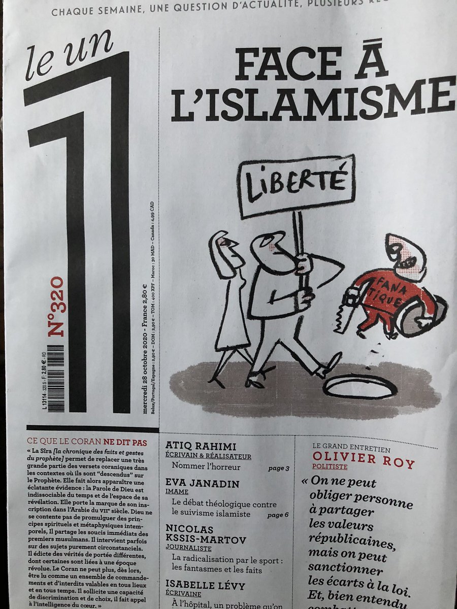 Ouvrir <a href="/Le1hebdo/">Le 1</a>, comprendre le monde. Au moins essayer. Avec le savoir et la lecture pour indispensables lumières. Comment résister ? Face à l’islamisme. 2 numéros qui font 1.